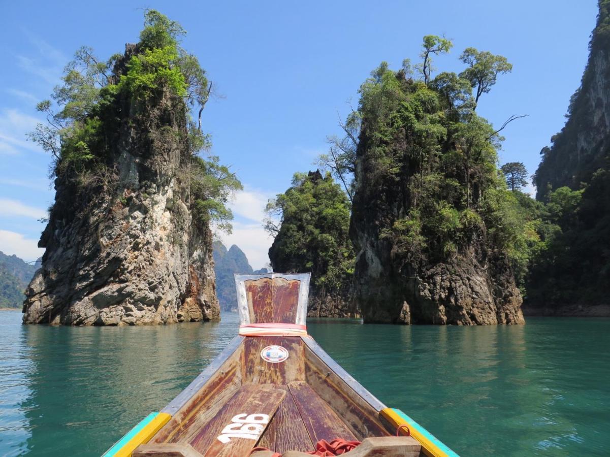 Khao Sok National Park Khaosok Bamboo Huts Resort מראה חיצוני תמונה