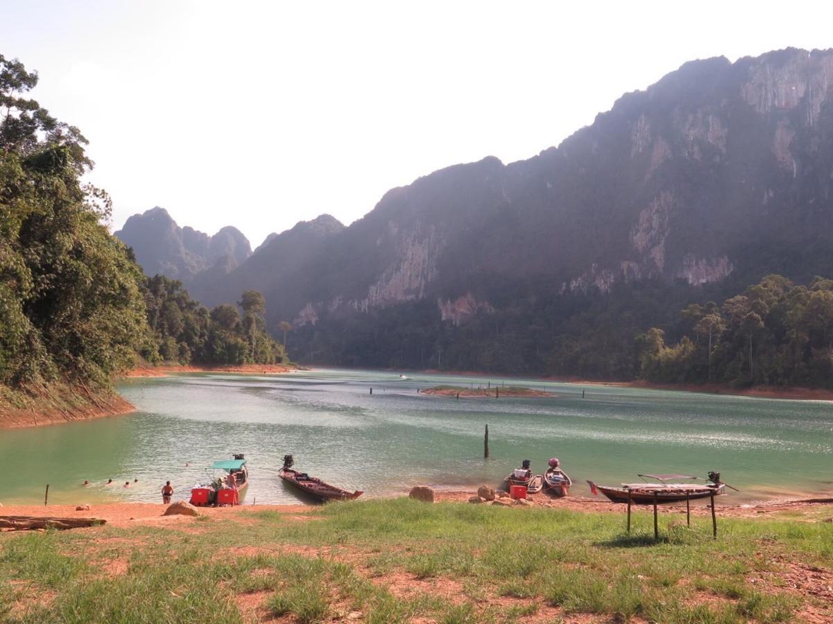 Khao Sok National Park Khaosok Bamboo Huts Resort מראה חיצוני תמונה