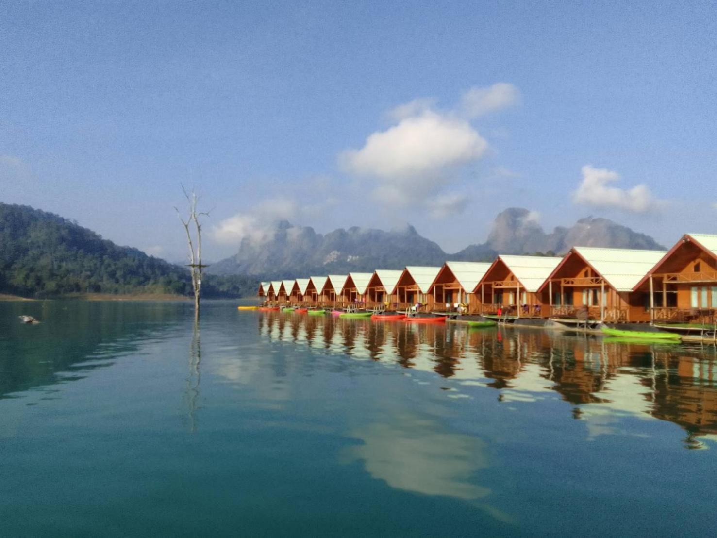 Khao Sok National Park Khaosok Bamboo Huts Resort מראה חיצוני תמונה