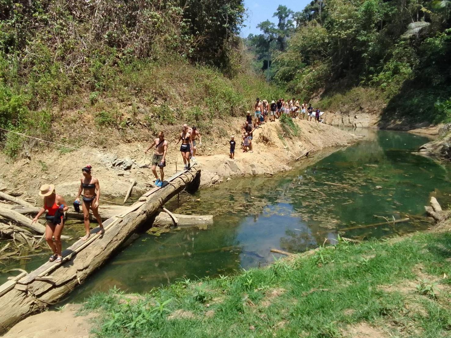 Khao Sok National Park Khaosok Bamboo Huts Resort מראה חיצוני תמונה