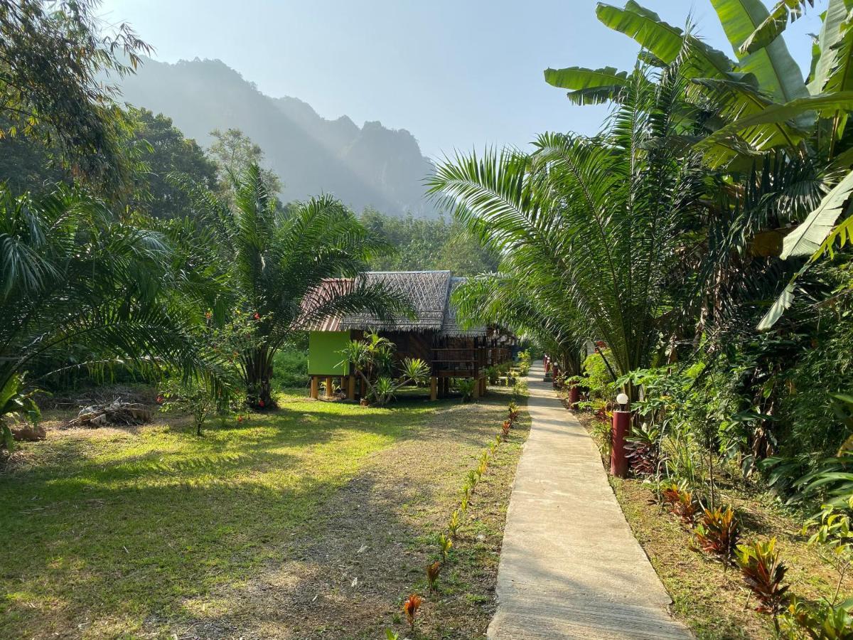 Khao Sok National Park Khaosok Bamboo Huts Resort מראה חיצוני תמונה